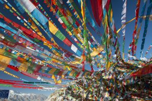Tibetan flags