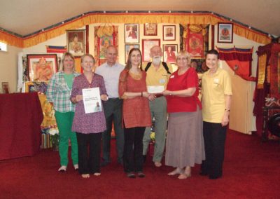 Sakha Thubten Ling awarded over £1000 from the Co-Op!