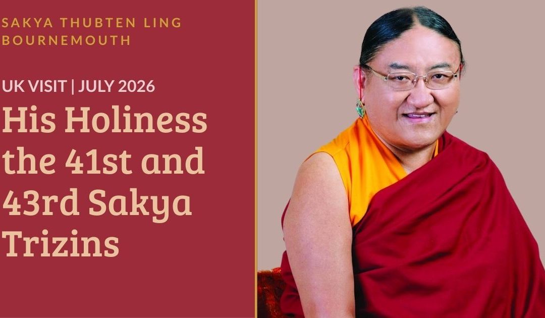 The Two Sakya Trizins Visit the UK – July 2026